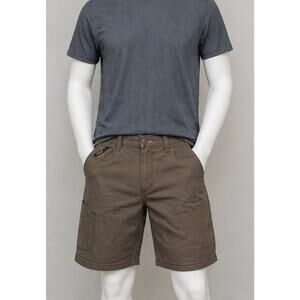 Ariat Rebar M4 Relaxed Work Shorts Mens 36 Brown Utility Outdoor Cargo